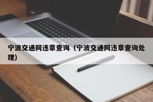 宁波交通网违章查询（宁波交通网违章查询处理）