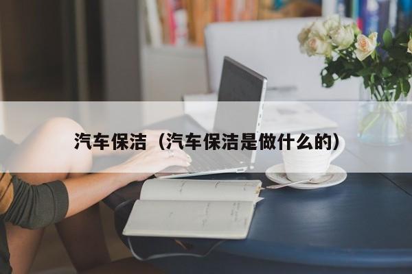 汽车保洁（汽车保洁是做什么的）