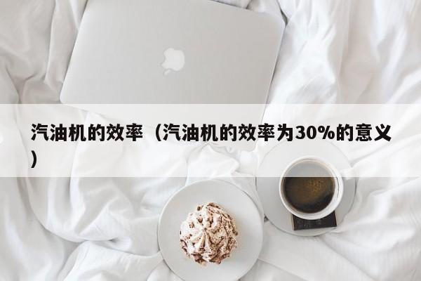 汽油机的效率（汽油机的效率为30%的意义）