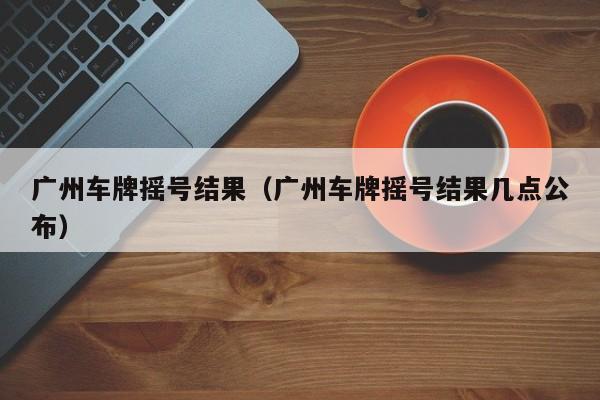 广州车牌摇号结果（广州车牌摇号结果几点公布）