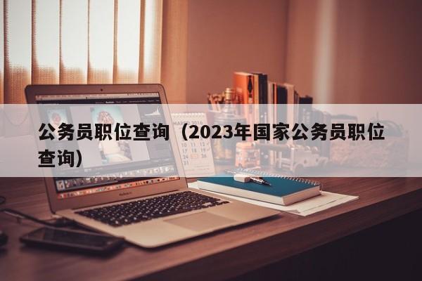 公务员职位查询（2023年国家公务员职位查询）