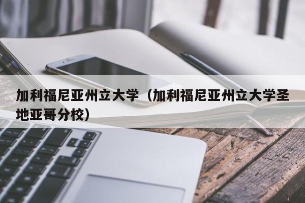 加利福尼亚州立大学（加利福尼亚州立大学圣地亚哥分校）