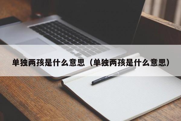 单独两孩是什么意思（单独两孩是什么意思）